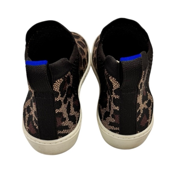 Rothy’s The Chelsea Wildcat Cheetah Slip On Animal Print Shoes Sneakers Size 8 - Picture 5 of 11